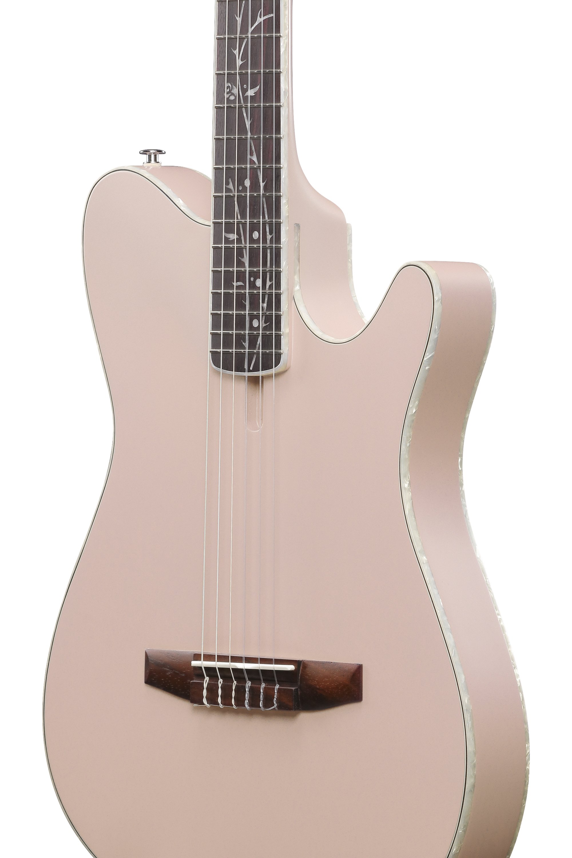 TOD10N- Tim Henson Signature Nylon String Pearl Pink Flat